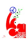 Cartoon: 100th Anniversary (small) by kotbas tagged turkiye,100,anniversary,celebration