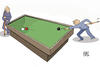Cartoon: billiards (small) by kotbas tagged billiards,3d,game,competition,competitor