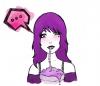 Cartoon: milkshake (small) by naths tagged milkshake girl purple