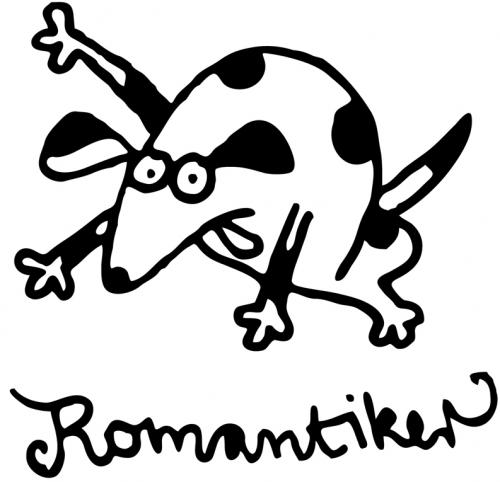 Cartoon: Romantiker. (medium) by puvo tagged romantik,romantic