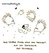Cartoon: Fleissmeise. (small) by puvo tagged meise hochzeit taube reis