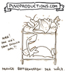 Cartoon: Wälz. (small) by puvo tagged fisch,wälz,wälzen,wels,bett,ruhe,nacht,nachtruhe,unruhe,schlaf,schlafen,nerven,störung,lärm,ruhestörung
