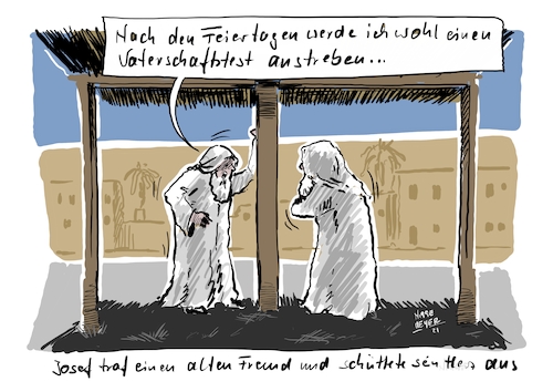 Auf dem Weg nach Bethlehem...