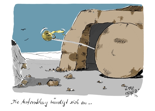 Cartoon: Die Auferstehung ... (medium) by Jori Niggemeyer tagged ostersonntag,auferstehung,nachttopf,jesus,jesuschrist,kreuz,obsession,gruft,grab,ostern,ostern2023,osterfest,joricartoon,jori,niggemeyer,ostersonntag,auferstehung,nachttopf,jesus,jesuschrist,kreuz,obsession,gruft,grab,ostern,ostern2023,osterfest,joricartoon,jori,niggemeyer