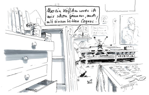 Cartoon: Ich brauch ne Pause... (medium) by Jori Niggemeyer tagged atelier,künstler,pause,kaffee,machmalpause,break,artist,studio