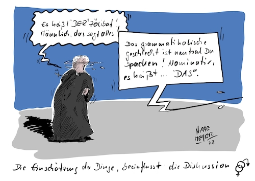 Cartoon: Institutionelle Persönlichkeits- (medium) by Jori Niggemeyer tagged kirche,männer,patriarchat,hierarchy,altemänner,pabst,neuerung,katholiken,priester,würdenträger,bischof,katholischekirche,vatikan,synodalerweg,prüfung,reform,outingchurch,cartoonist,satire,humor,joricartoon,niggemeyer,cartooon,cartoonart,illustration,illustrator,karikatur,cartoondrawing,witzigebilder,cartoon,kirche,männer,patriarchat,hierarchy,altemänner,pabst,neuerung,katholiken,priester,würdenträger,bischof,katholischekirche,vatikan,synodalerweg,prüfung,reform,outingchurch,cartoonist,satire,humor,joricartoon,niggemeyer