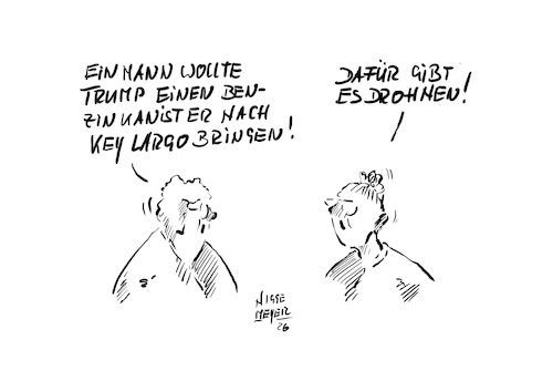 Cartoon: Lieferung ... (medium) by Jori Niggemeyer tagged cartoon,joriniggemeyer,trump,usa,benzin,waffen,lieferung,cartoon,joriniggemeyer,trump,usa,benzin,waffen,lieferung