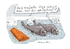 Cartoon: Die richtige Einstellung ... (small) by Jori Niggemeyer tagged fischtheke,positiv,positivdenken,netze,netzfischerei,fischindustrie,beziehungen,missverständnis,fischfang,fische,fischerei,überfischung,fischernetz,motivation,hermannhesse