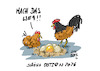 Cartoon: Mach das weg! (small) by Jori Niggemeyer tagged fucktrump,trump,nokings,usa,niggemeyer,jori,ostern,frieden