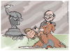 Cartoon: Gartzer Eingemeindung (small) by Egon58 tagged gartz,schwedt,eingemeindung,gebietskreisreforemen