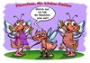 Cartoon: Gnitzenalarm... (small) by Egon58 tagged gnitzen,insekten,lästiges