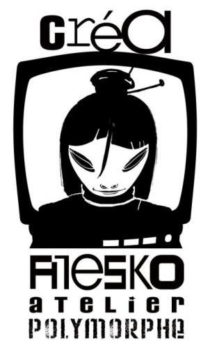 Cartoon: logo (medium) by Alesko tagged logo,china,girl,alesko,avatar