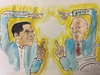 Cartoon: Schäuble-Tsipras Verständigung (small) by CatPal tagged griechenlandkrise,schäuble,tsipras