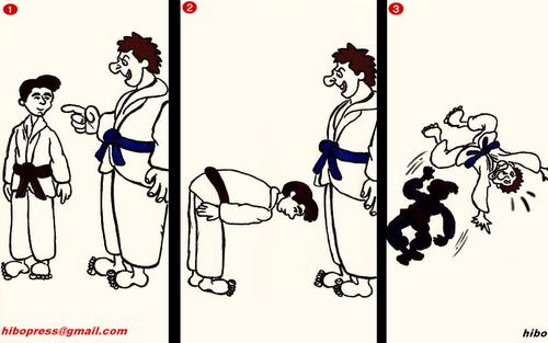 Cartoon: Martial Arts (medium) by hibo tagged martial,arts