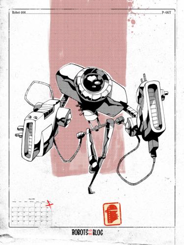Cartoon: Robots en mi blog 16 (medium) by coleganelson tagged robot