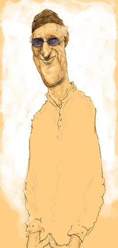 Cartoon: James Cromwell (medium) by cosminpodar tagged caricature,portrait,illustration,drawing