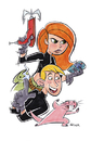 Cartoon: kim possible (small) by stephen silver tagged kim,possible,disney,stephen,silver