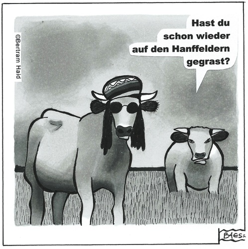 Cartoon: Coole Kühe (medium) by BAES tagged hanf,kuh,kühe,joint,gras,marihuana,wiese,reggae,bob,marley,landwirtschaft,tiere,hanf,kuh,kühe,joint,gras,marihuana,wiese,reggae,bob,marley,landwirtschaft,tiere