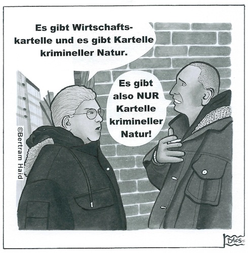 Cartoon: Kartelle (medium) by BAES tagged kartell,wirtschaft,finanzen,kriminalität,wettbewerb,kartell,wirtschaft,finanzen,kriminalität,wettbewerb