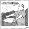 Cartoon: Alles Saure kommt von oben (small) by BAES tagged regen,saurer,niederschlag,luftverschmutzung,abgase,salat,essig