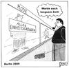 Cartoon: Berlin 2009 (small) by BAES tagged berlin,2009,ddr,mauerfall,deutsche,einheit,deutschland