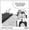 Cartoon: Blondinen am Hafen (small) by BAES tagged frau,frauen,blondinen,hafen,reederei,reden,freundinnen