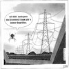 Cartoon: Stromnetz (small) by BAES tagged strom,energie,stromnetz,elektrizität,netz,spinne,grillen