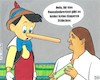 Cartoon: Wohnzimmertest (small) by BAES tagged corona,coronavirus,pandemie,covid19,virus,test,cartoon,schutz,pinocchio,apotheke,stäbchen