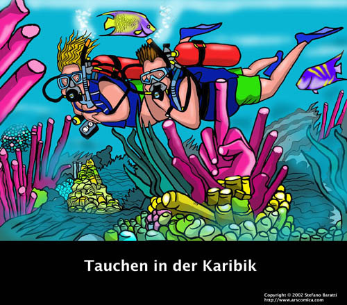 Cartoon: Tauchen (medium) by perugino tagged unterwasseratemgerät,tauchen,scuba
