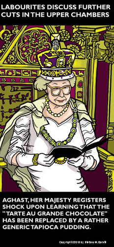 Cartoon: The Queen Revisited (medium) by perugino tagged queen,elizabeth,united,kingdom,england