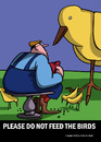 Cartoon: At the Park (small) by perugino tagged animals,birds,evolution