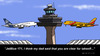 Cartoon: Take off at JFK (small) by perugino tagged airlines