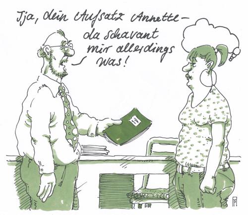 Cartoon: aufsatzarbeit (medium) by Andreas Prüstel tagged annette,schavan,doktorarbeit,doktortitel,aberkennung,plagiat,bundesbildungsministerin,cdu,aufsatz,schule,lehrer,schüler,cartoon,karikatur,annette,schavan,doktorarbeit,doktortitel,aberkennung,plagiat,bundesbildungsministerin,cdu,aufsatz,schule,lehrer,schüler,cartoon,karikatur