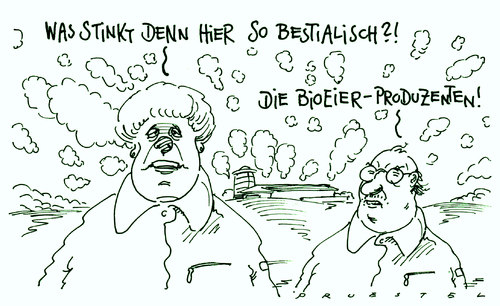 Cartoon: biolüge (medium) by Andreas Prüstel tagged bio,bioprodukte,verbraucher,verbrauchertäuschung,bio,bioprodukte,verbraucher,verbrauchertäuschung