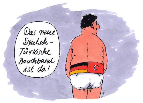 Cartoon: bruch (medium) by Andreas Prüstel tagged deutschland,türkei,diplomatische,beziehungen,verhaftungen,diktatur,autokratie,pressefreihei,justiz,cartoon,karikatur,andreas,pruestel,deutschland,türkei,diplomatische,beziehungen,verhaftungen,diktatur,autokratie,pressefreihei,justiz,cartoon,karikatur,andreas,pruestel