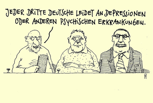 depressiv deutsch