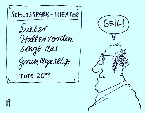 Cartoon: didi singt (medium) by Andreas Prüstel tagged dieter,hallervorden,gesang,böhmermannaffäre,kunstfreiheit,satire,grundgesetz,schlossparktheater,berlin,didi,cartoon,karikatur,andreas,pruestel,dieter,hallervorden,gesang,böhmermannaffäre,kunstfreiheit,satire,grundgesetz,schlossparktheater,berlin,didi,cartoon,karikatur,andreas,pruestel