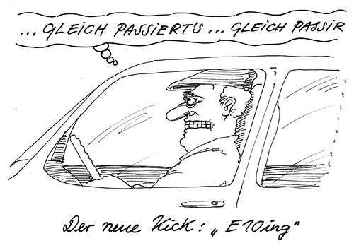 Cartoon: E10 (medium) by Andreas Prüstel tagged e10,sprit,benzin,auto,biosprit,agrarsprit,e10,sprit,benzin,auto,biosprit,agrarsprit