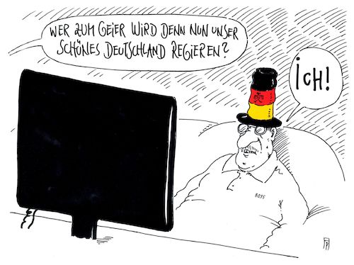 Cartoon: er (medium) by Andreas Prüstel tagged jamaika,sondierungsgespräche,scheitern,machtvakuum,fdp,cdu,csu,grüne,cartoon,karikatur,andreas,pruestel,jamaika,sondierungsgespräche,scheitern,machtvakuum,fdp,cdu,csu,grüne,cartoon,karikatur,andreas,pruestel