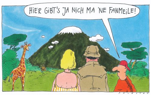 Cartoon: fanmeile (medium) by Andreas Prüstel tagged fan,fussball,fanmeile,urlaub,afrika,familie,cartoon,karikatur,andreas,pruestel,fan,fussball,fanmeile,urlaub,afrika,familie,cartoon,karikatur,andreas,pruestel