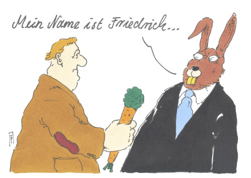 Cartoon: friedrich (medium) by Andreas Prüstel tagged friedrich,innenminister,bnd,geheimdienste,prism,usa,spähprogramm,cartoon,karikatur,andreas,pruestel,innenminister,friedrich,prism,geheimdienste,bnd,usa,spähprogramm,cartoon,karikatur,andreas,pruestel