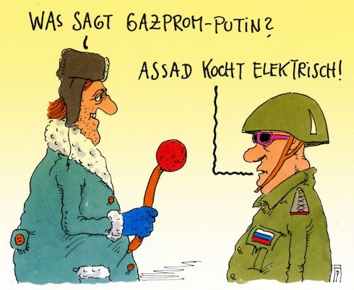 Cartoon: gazprom-putin (medium) by Andreas Prüstel tagged syrien,giftgasangriff,assad,russland,putin,gazprom,cartoon,karikatur,andreas,pruestel,syrien,giftgasangriff,assad,russland,putin,gazprom,cartoon,karikatur,andreas,pruestel