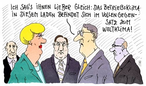 Cartoon: gegensatz (medium) by Andreas Prüstel tagged erderwärmung,klimawandel,un,klimakonferenz,paris,betriebsklima,frostig,cartoon,karikatur,erderwärmung,klimawandel,un,klimakonferenz,paris,betriebsklima,frostig,cartoon,karikatur