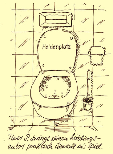 Cartoon: heldenplatz (medium) by Andreas Prüstel tagged thomas,bernhard,literat,dramatiker,schriftsteller,autor,österreich,wien,heldenplatz,cartoon,karikatur,andreas,pruestel,thomas,bernhard,literat,dramatiker,schriftsteller,autor,österreich,wien,heldenplatz,cartoon,karikatur,andreas,pruestel