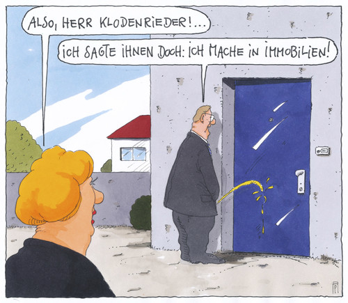 Cartoon: immobilien (medium) by Andreas Prüstel tagged immobilienmakler,immobilien,notdurft,cartoon,karikatur,andreas,pruestel,immobilienmakler,immobilien,notdurft,cartoon,karikatur,andreas,pruestel