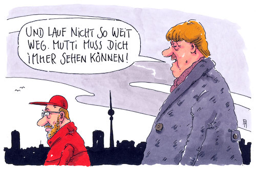 Cartoon: in berlin (medium) by Andreas Prüstel tagged groko,koalitionsverhandlungen,spd,cdu,csu,schulz,merkel,cartoon,karikatur,andreas,pruestel,groko,koalitionsverhandlungen,spd,cdu,csu,schulz,merkel,cartoon,karikatur,andreas,pruestel