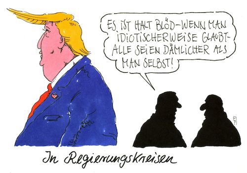 Cartoon: in regierungskreisen (medium) by Andreas Prüstel tagged usa,trump,regierung,widerstand,cartoon,karikatur,andreas,pruestel,usa,trump,regierung,widerstand,cartoon,karikatur,andreas,pruestel