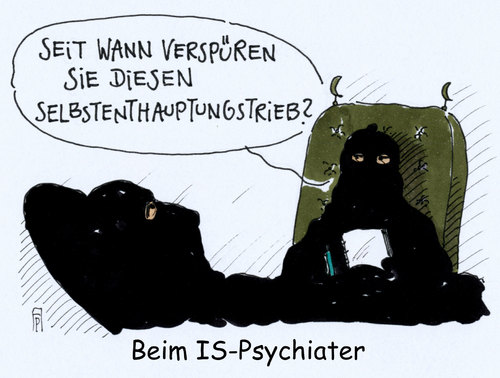 Cartoon: is-psychiater (medium) by Andreas Prüstel tagged is,enthauptungen,selbstenthauptung,psychiater,islamisten,terror,cartoon,karikatur,andreas,pruestel,is,enthauptungen,selbstenthauptung,psychiater,islamisten,terror,cartoon,karikatur,andreas,pruestel