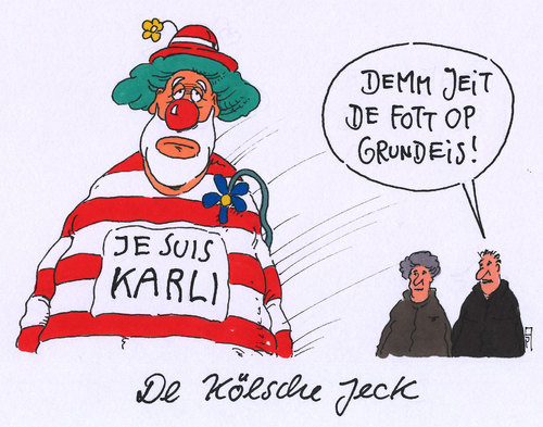 Cartoon: karneval köln (medium) by Andreas Prüstel tagged köln,karneval,themenwagen,charlie,hebdo,satire,attentat,paris,kölsche,jeck,karnevalist,islam,islamisten,terror,cartoon,karikatur,andreas,pruestel,köln,karneval,themenwagen,charlie,hebdo,satire,attentat,paris,kölsche,jeck,karnevalist,islam,islamisten,terror,cartoon,karikatur,andreas,pruestel