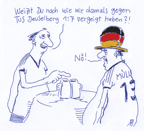 Cartoon: klatsche (medium) by Andreas Prüstel tagged fußballweltmeisterschaft,brasilien,deutschland,halbfinale,niederlage,klatsche,cartoon,karikatur,andreas,pruestel,fußballweltmeisterschaft,brasilien,deutschland,halbfinale,niederlage,klatsche,cartoon,karikatur,andreas,pruestel